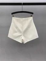 High Waist A- Line Shorts Women's Spring Summer Loose Fitting Belly Covering Slimming Casual Wide Leg Pants Hot Shorts