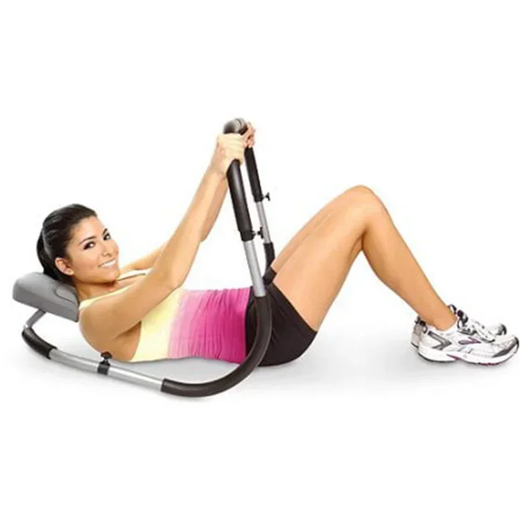 Home Gym Allenamento Per La Forza Esercizio Crunch Roller Workout Exerciser Machine Mat Addominale Trainer