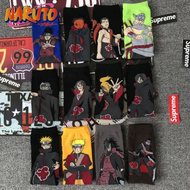 Naruto  Gaara 360 Character Crew Socks