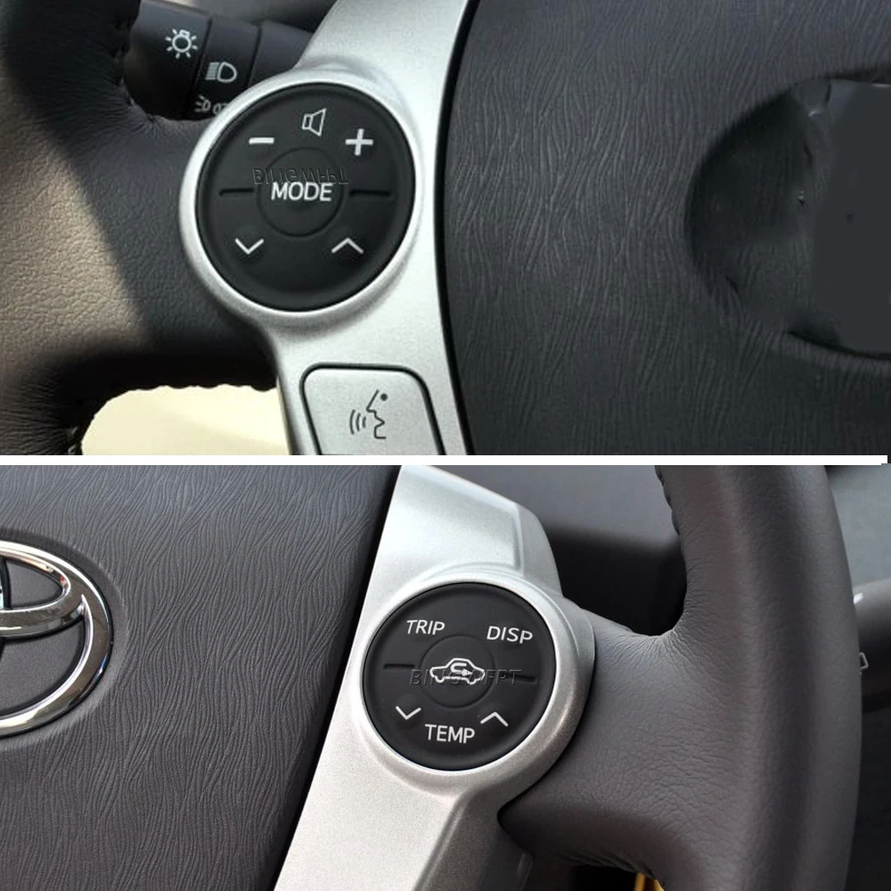 1 Pair Multifunction Steering Wheel Button Switch Control Button For Toyota Priu