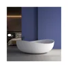 Acrylic Solid Surface Bathtub Comfortable matte solid surface bathtub Stone Resin bathtub 1