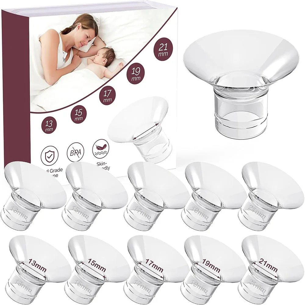 Universal Breast Pump Converter Portable Durable Nipples Daily Use