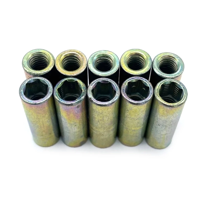 20Pcs/pack Metric Thread Bass Guitar Rod Nut Guitar Rod Buckle Adjust Connector 24BD