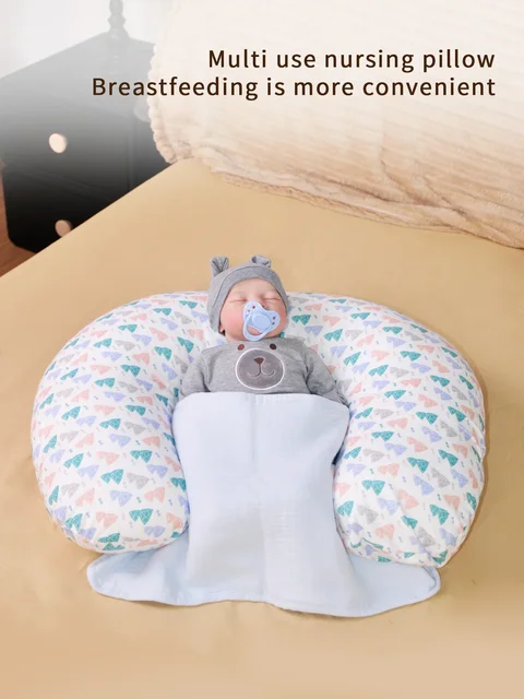 Baby Pillow C Shaped Nursing Pillow SLEEPSIA Full Body C Shaped