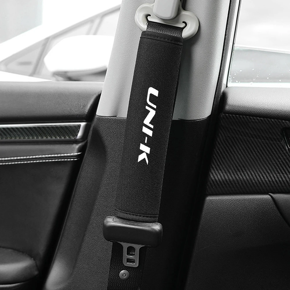 Car Seat Belt Covers Auto Shoulder Cushion Pad For Changan UNI-K UNI-V UNI-T 2.0t SUV Accessories