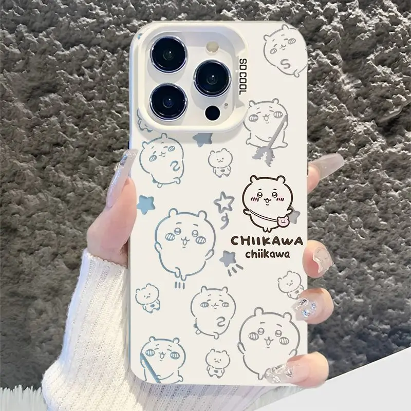 Cartoon Chiikawas Hachiware Usagi Matte Phone Case Cover
