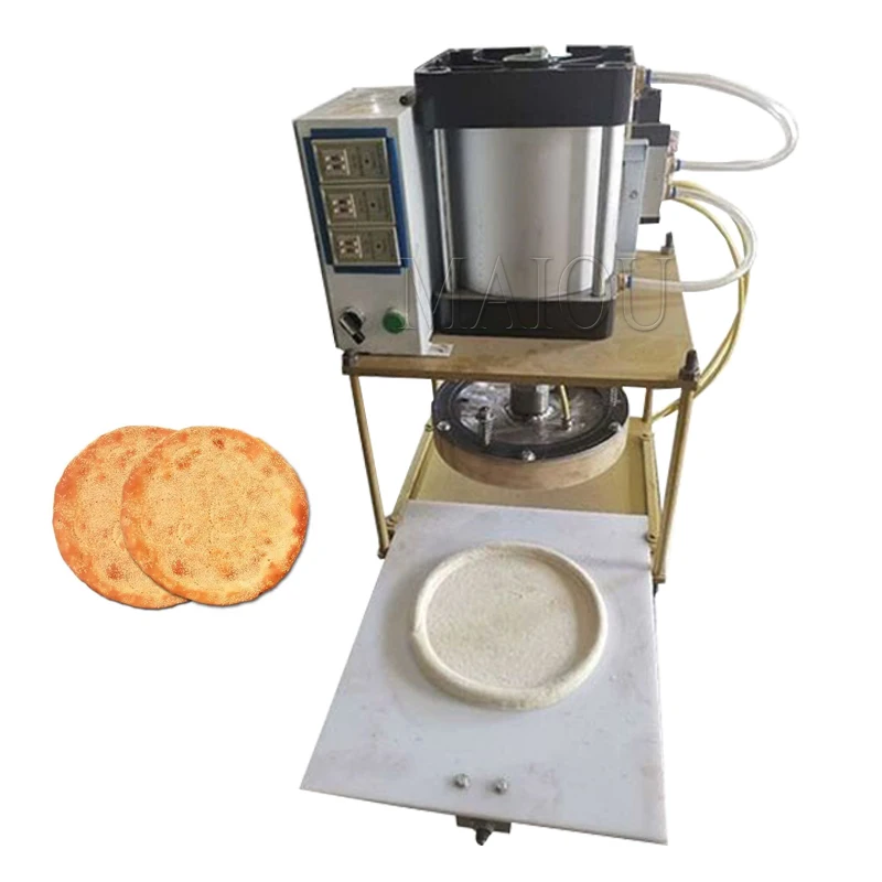 

Pneumatic Cake Press Tortilla Press Machine Making Machine Commercial Pizza Dough Pressing Machine