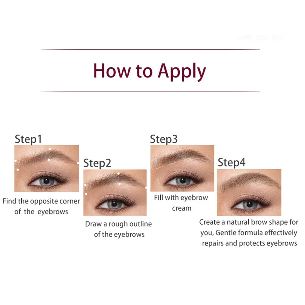 Private Label Eyebrow Styling Soap Pen Custom Bulk Brow Long Lasting White Pink Tube Waterproof Long-lasting Makeup Beauty 4