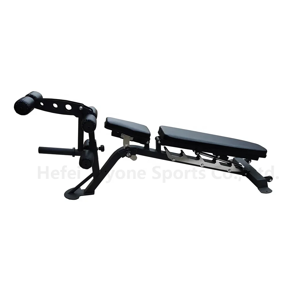 Heavy Duty Capacity 1000LB Multifunction Sit Up Bench Dumbbell Stool Flat Incline Decline Adjustable Weight Bench