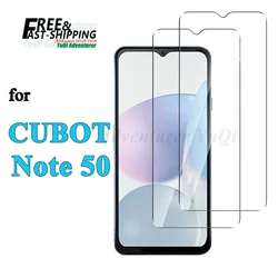Ultra - Clear Tempered Glass Screen Protector - High Aluminum 9H Hardness, Case - Friendly Design for 4 PCS (For CUBOT Note 50)