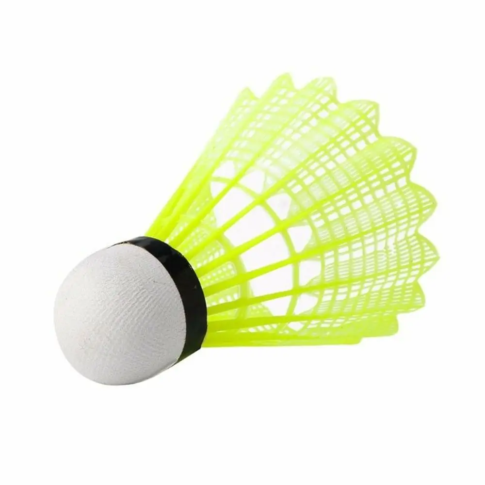 Nylon Badminton Shuttlecocks with Great Stability Durability Indoor Outdoor Sports Training Balls Homehold Training Balls