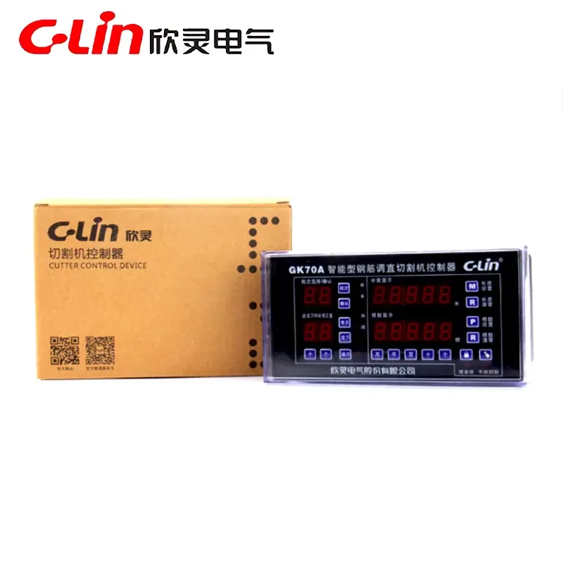 Authentic Original C-Lin Intelligent Steel Bar Straightening and Cutting Machine Controller GK70A AC220V or AC380V
