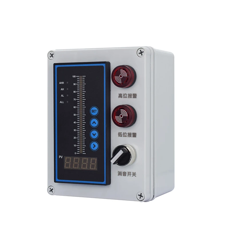 

Водонепроницаемый Контроллер передатчика интегрированного уровня Displayer 4-20 мА, 220 В, Универсальный вход, Поплавковый переключатель резервуара, Монтажная коробка