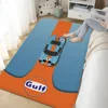 Gulf Racing Car Entrance Door Mat Washable Non-Slip Living Room Sofa Chairs Area Mat Kitchen Welcome Doormat 6