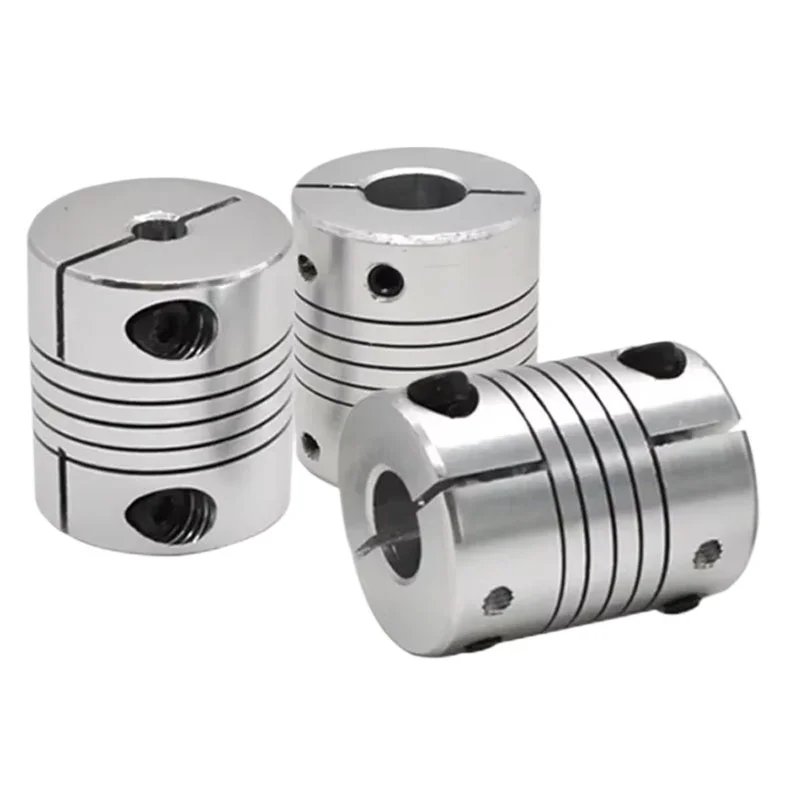 Accoppiatore Albero A Prugna In Lega Alluminio - D25 L30, Per Trasmissioni Meccaniche, Diametro 10-12mm - Foto 6