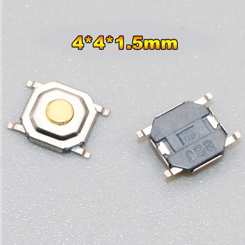 250pcs Assorted Micro Button Switch Kit - 10 Types SMD SMT Tactile Switches For Remote Controls & Electronics