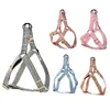 Three-piece Set Of Pet Dog Chest Strap Vest Dog Leash Explosion-proof Collar Outdoor Supplies Small Dog Walking Leash 4