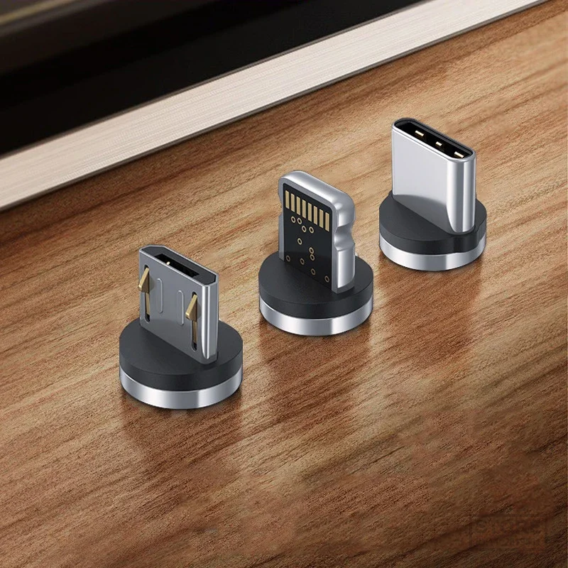 

Magnetic USB Charging Cable Type C Interface For iphone 14 13 12 11 HUAWEI XIAOMI OPPO Car Phone Holder Accessory