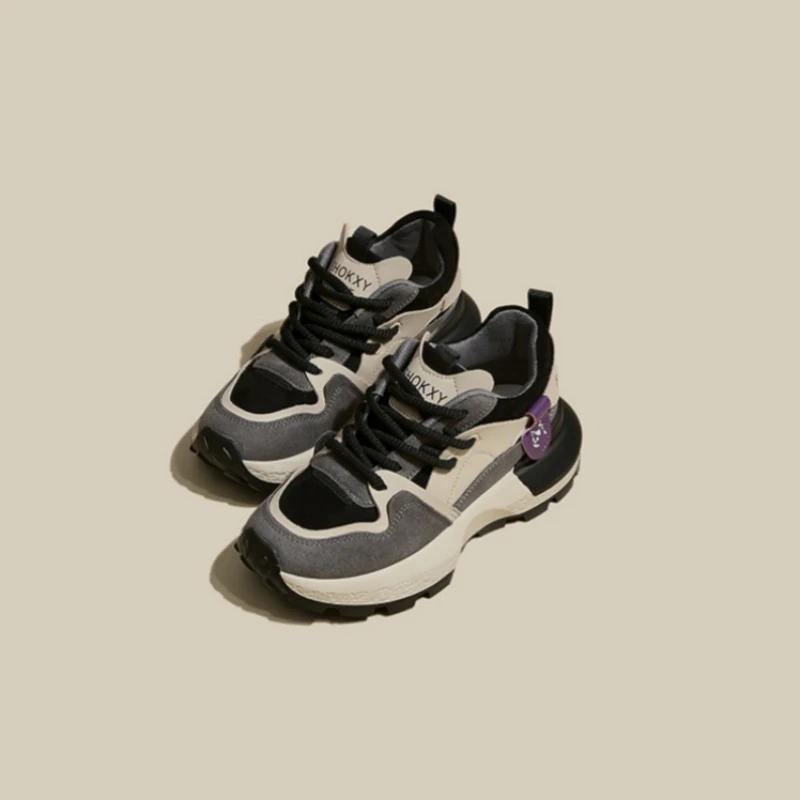 

Designer Shallow Mixed Color breathable Sneakers Woman Retro Platform High Heel Fanshion Athletic Shoe Zapatos Para Mujeres 2023