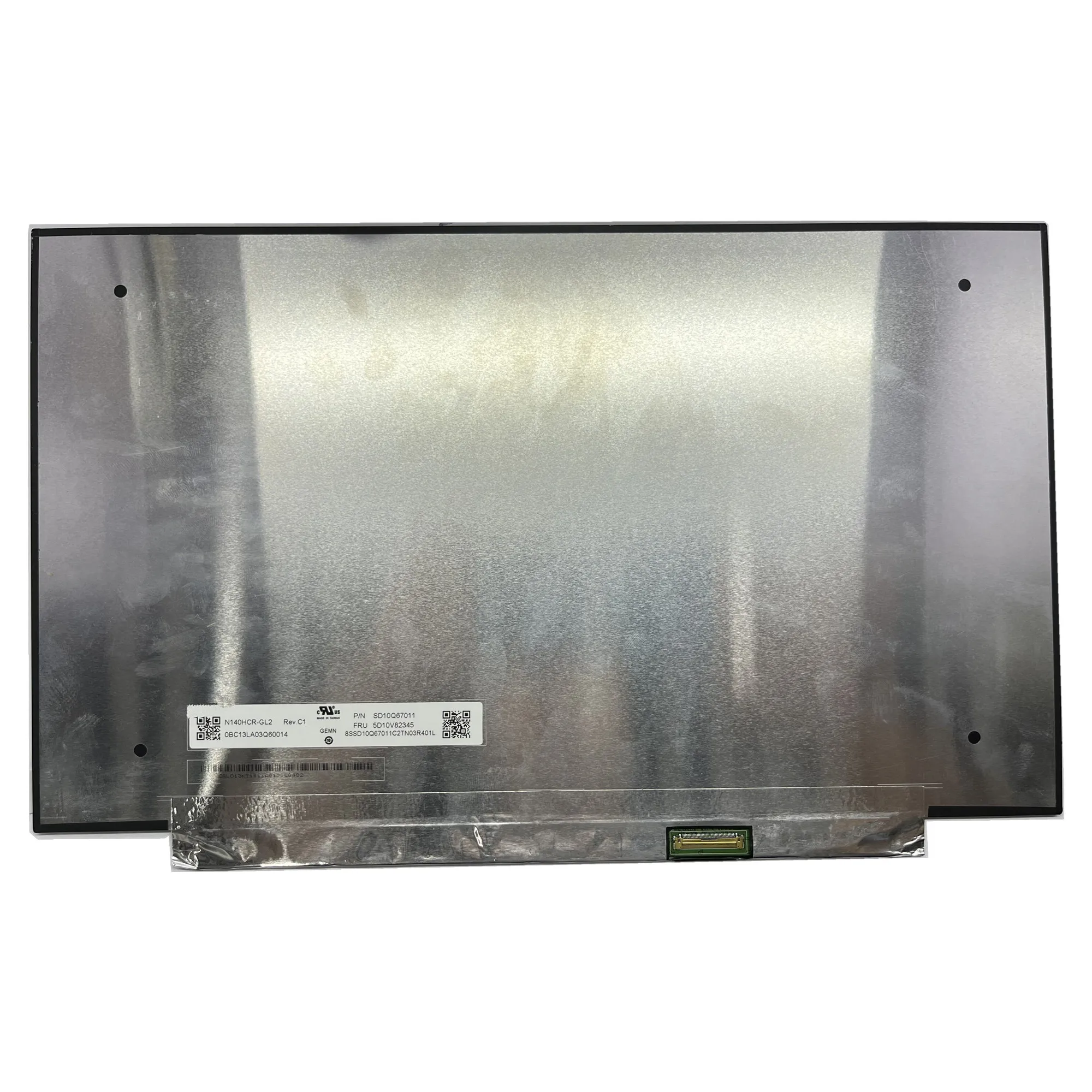 

N140HCR-GL2 Rev. C1 N140HCR GL2 14,0 "сенсорный ЖК-экран для ноутбука 1920*1080 EDP 40 контактов 72% NTSC Fru: 5D10V82345