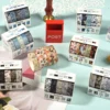 5 Rolls Spring Floral Washi Tapes Colorful Flowers Watercolor Plants Masking Tape Scrapbooking Journal DIY Craft Gift Wrapping 3