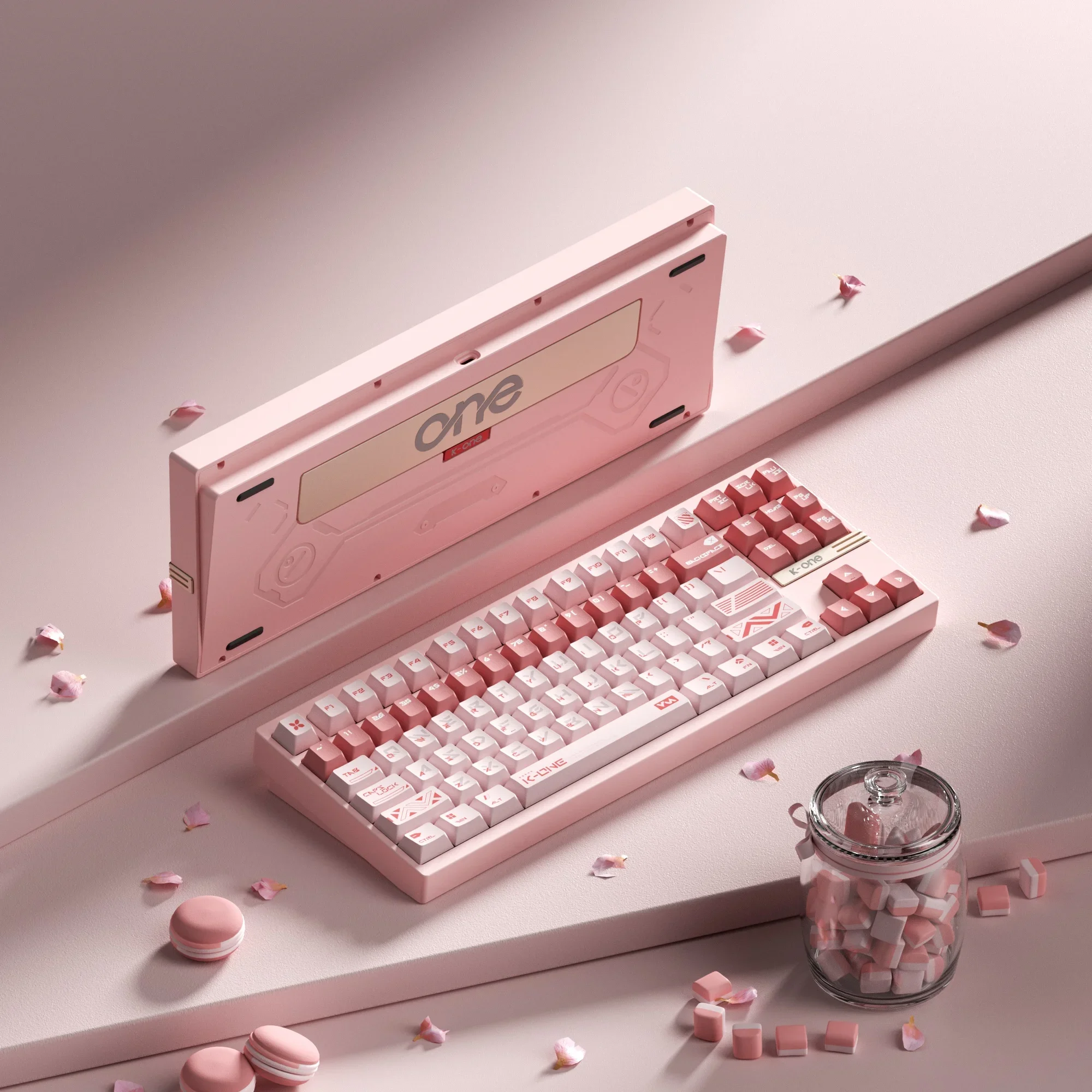 Weikav x Morkblade K-One80 フルカスタム MORK BLADE x WEIKAV K-ONE 80% Magnetic Mechanical Gaming Keyboard