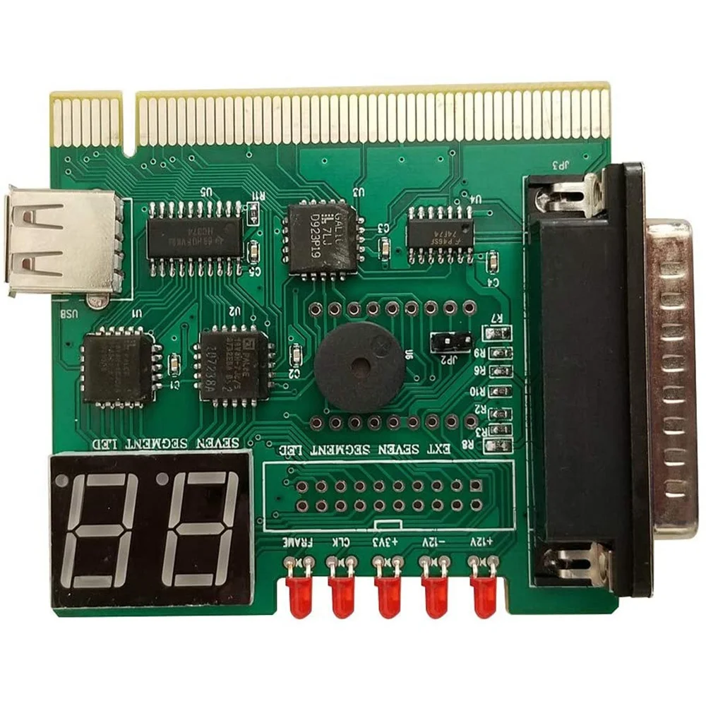 USB PCI PC 마더보드 진단 분석기, 노트북 PC 테스트 및 분석용, 2 자리 오류 코드 디스플레이, POST 카드
