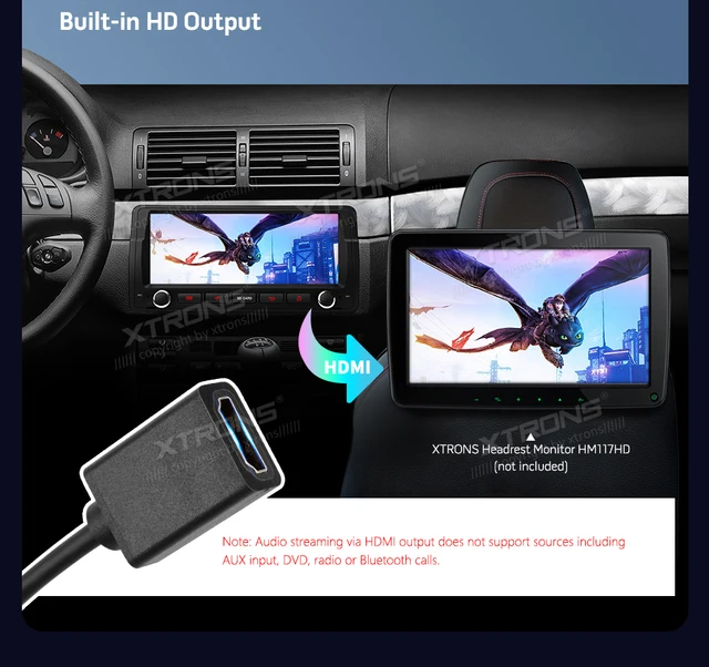  XTRONS Estéreo de coche para BMW E46 M3 Rover75 MG ZT, Android  12 Octa Core Radio, 9 pulgadas IPS pantalla táctil navegación GPS para  coche Bluetooth unidad principal DSP Car Play