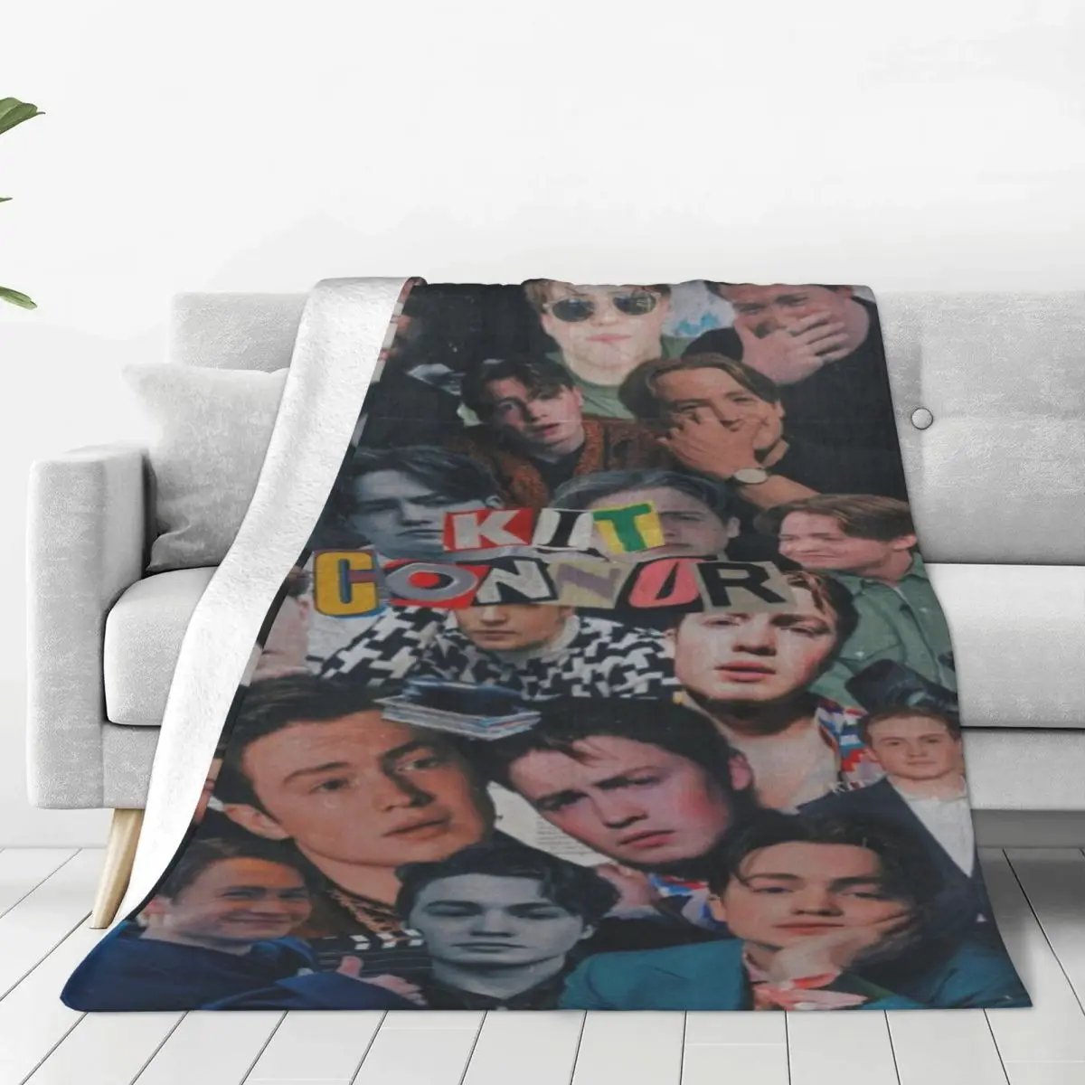 

Комплект одеяло с коллажем для фотографий, Фланелевое украшение, многофункциональное супертеплое покрывало для постельного белья, покрывала