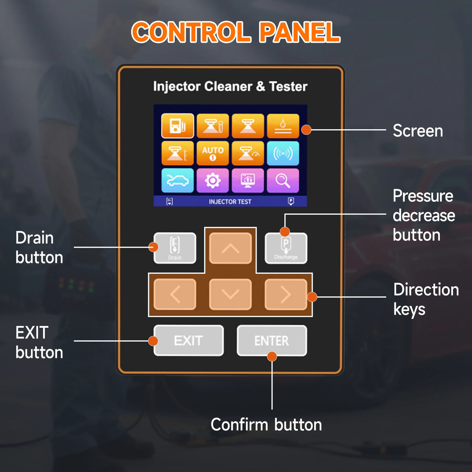 Foxwell JT400 Fuel Injector Cleaner Working Condition