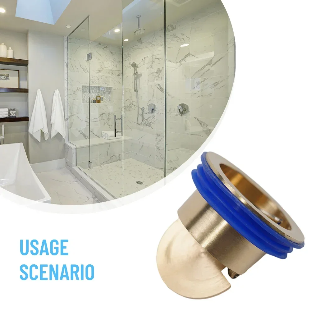 1 Pcs Way Valve Shower Drainer Sewer Strainer Plugs Bathroom Accessories Copper Seal Stopper Drain Covers Anti-odor Artifact