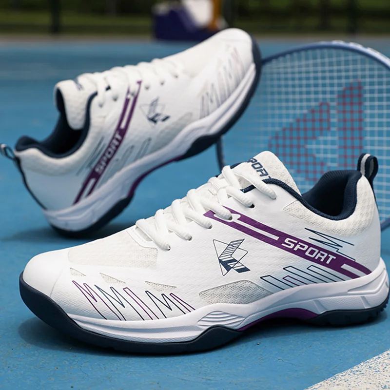 Hot Selling Men Badminton/tennis Shoes Professional Cushioning Comfort Outdoor Sneakers Anti Slip Rubber Walking Casual Shoes