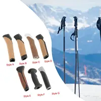 Outdoor Walking Trekking Poles Handle Grips Hiking Rod Replacement Hand Grip for Mountaineering Climbing Sporting Good 1