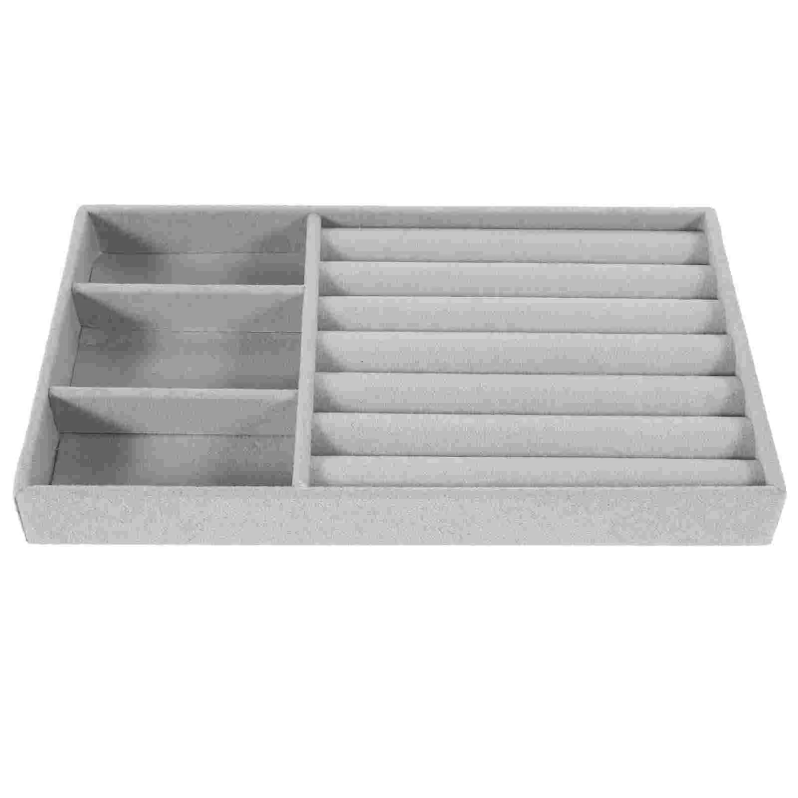 

Drawer Stackable Wood Tray Tray Holder Organizer for Drawers Display Selling Trays Rings Dresser Box