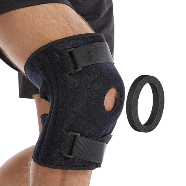 1PC Plus Size Knee Support Open Patella Knee Brace for Large Legs Neoprene Knee  Brace Pad Pain Relief Meniscus Tear Arthritis - AliExpress