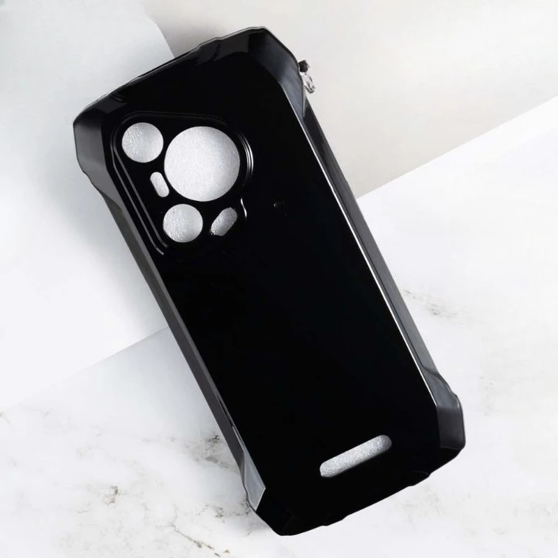 LCEHTOGYE Cover Per Blackview Oscal C30 PRO – Custodia Morbida In TPU Sottile E Antiurto, Nero - 2