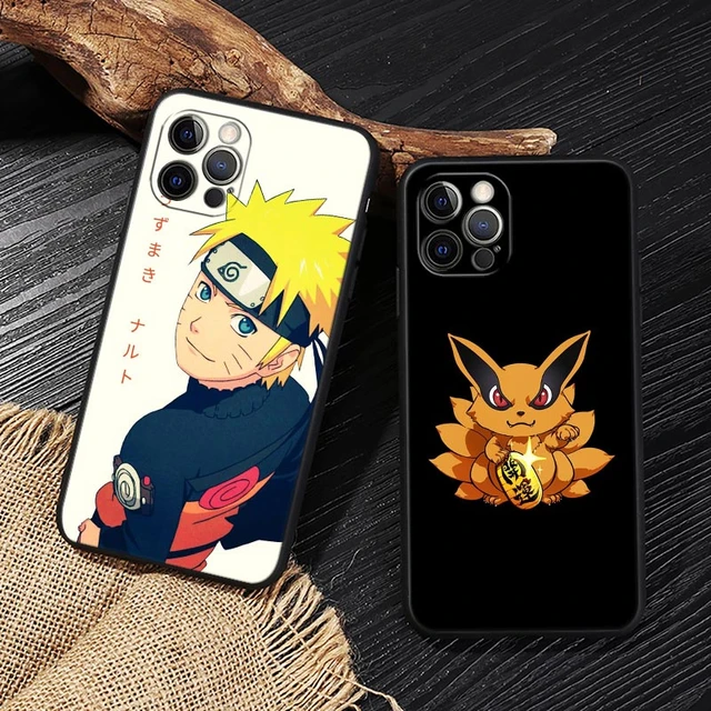 Capa para iPhone 8 7, desenho animado anime japonês Naruto Dor