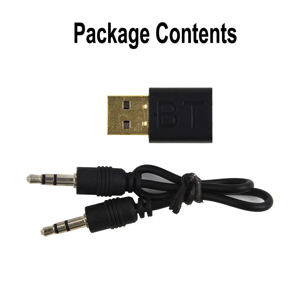 

USB передатчик приемник AUX адаптер Бесплатный диск наушники ПК динамик портативный маленький ТВ AUX адаптер два в одном