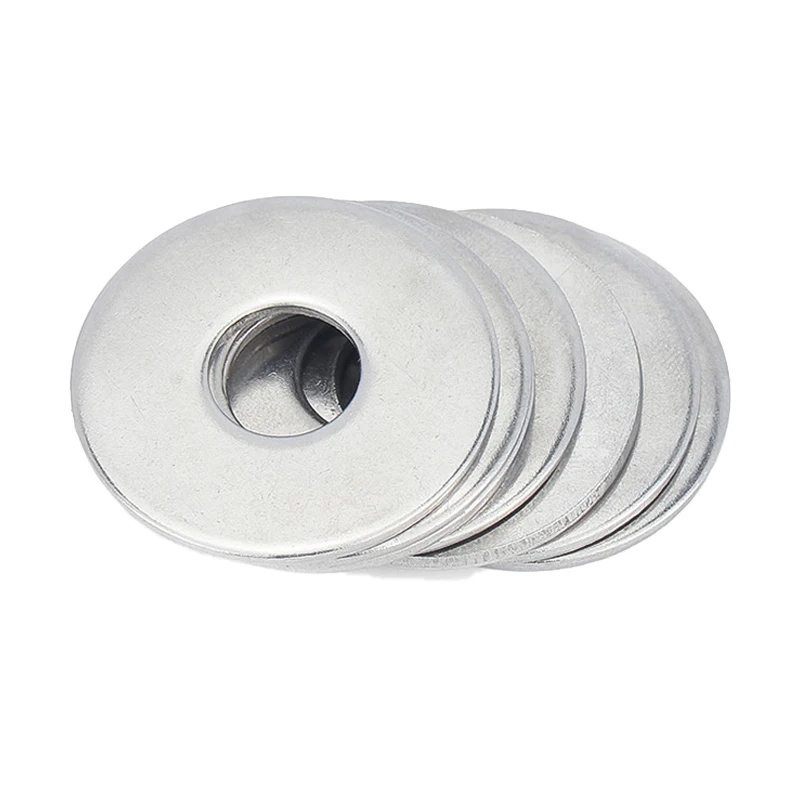 180pcs Stainless Steel Flat Washer Plain Washer Flat Gasket Rings Assortment Kit for Sump Plugs M2 M2.5 M3 M4 M5 M6 M8 M10