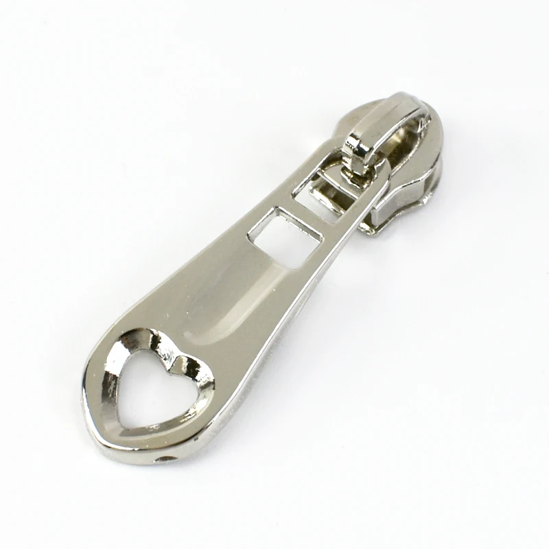 Silver Nylon Zipper Puller Repair Kit – Versatile Hardware Accessories for Jackets, Pockets, and Handbags