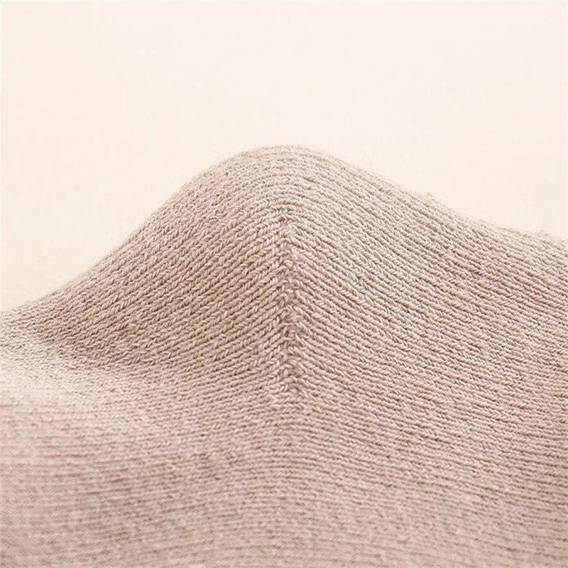 New Winter Thick Terry Cotton Socks For Girls Boys 0-3Yrs Newborn Baby Solid Socks Infant Toddler Daily Wear Keep Warm In Home 4
