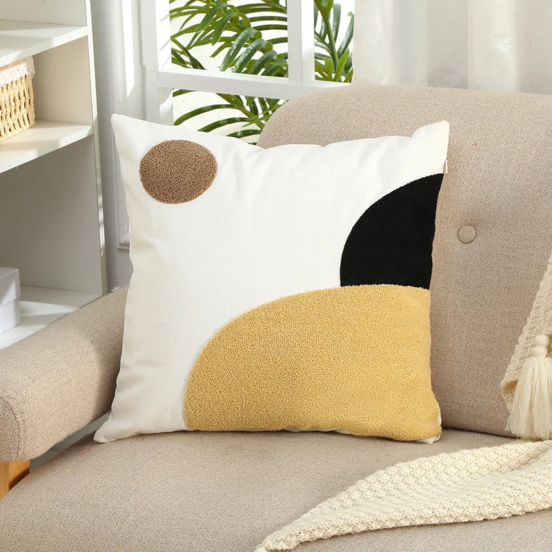 

Anime Cushion Cover 45x45 Bed Living Room Decoration Pillow Case Cute Japanese Polyester Linen Poster Cartoon Square Gift E0691