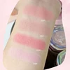 Young Girl Gradient Milk Blusher Palette Matte Nude Shimmer Rouge Rubor Natural Face Contour Shading Blush Korean Dupes Makeup 5