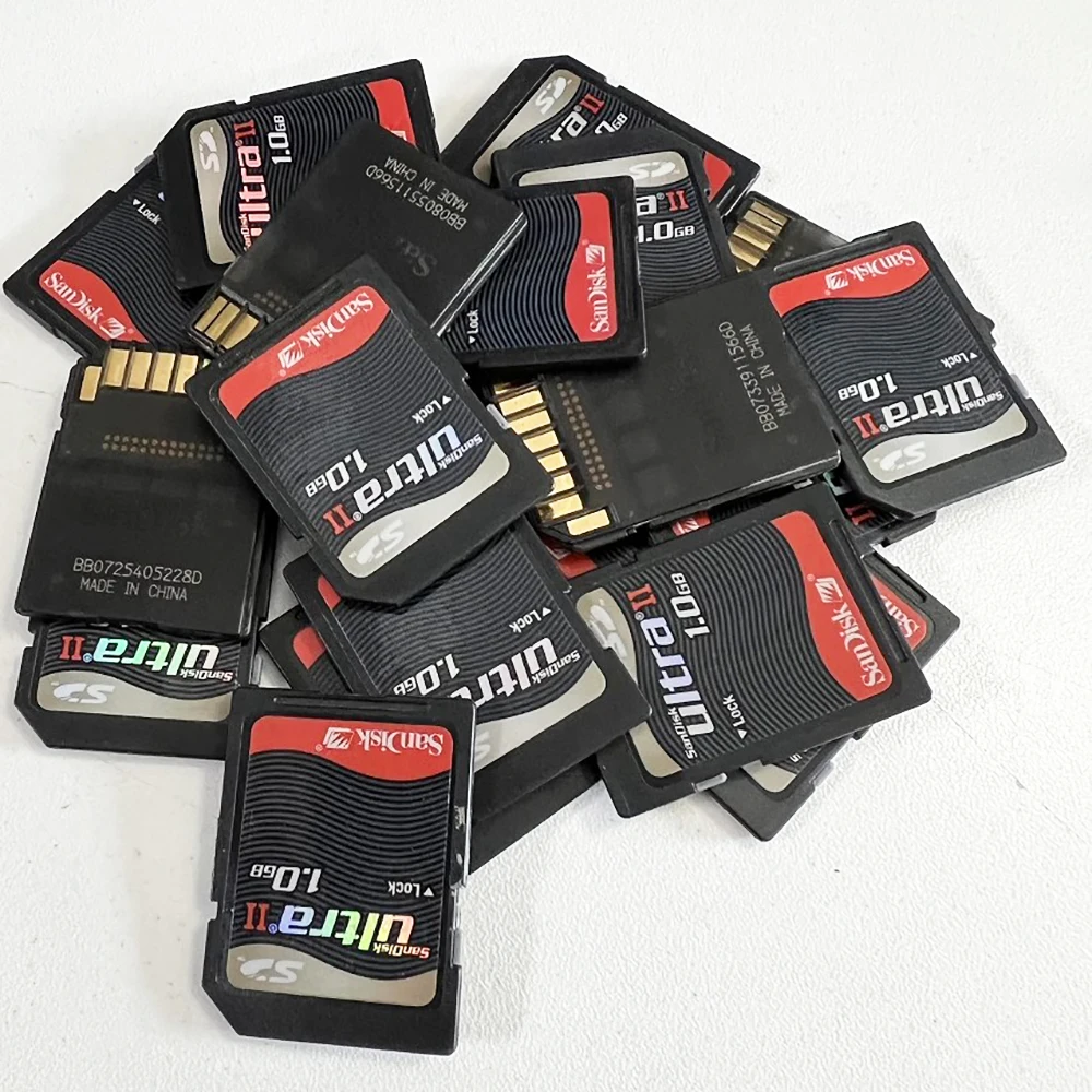 캐논 파나소닉용 카메라 메모리 카드,  샌디스크 SD 카드, 1GB, 2GB 메모리 카드, CCD 디지털 SD 카드, 3D 프린터 CNC용, 5 개