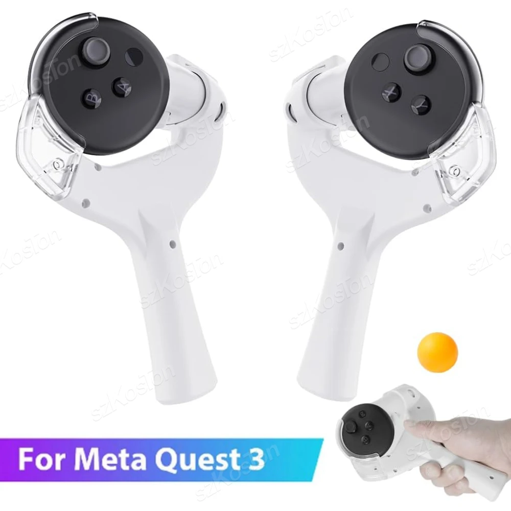 TABLE TENNIS ADAPTORS for Quest3 Controller Handle Grip VR Gaming