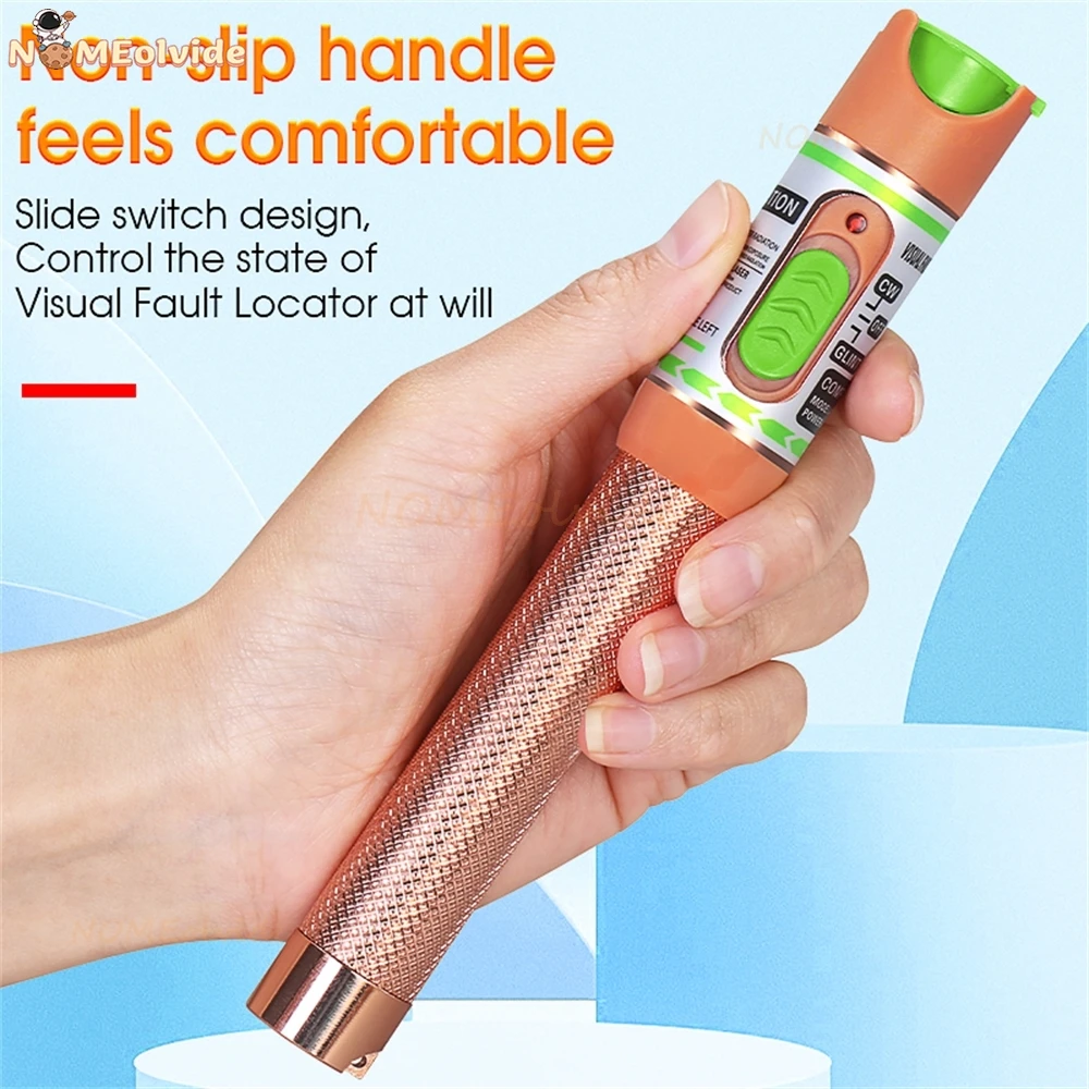 

high-quality 30km/20km/10km/5km Red light source fiber tester pen visual fault locator compliant st fc sc Connector Cheaper