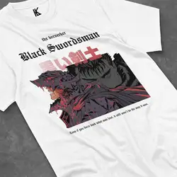 Berserk Anime Inspired Unisex Cotton T - Shirt Gift - XXXL (White)