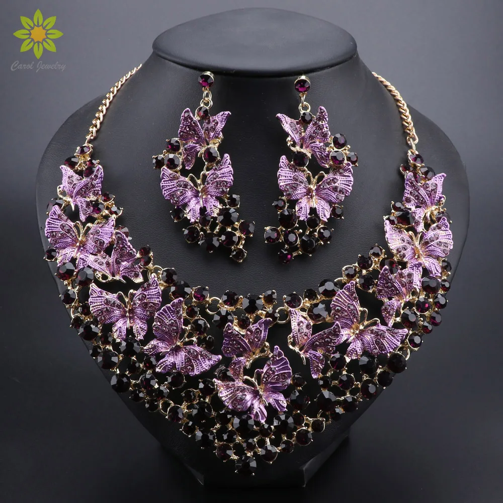 DIYA JEWELLERY Alloy Gold-plated Purple Jewellery Set Price in India - Buy  DIYA JEWELLERY Alloy Gold-plated Purple Jewellery Set Online at Best Prices  in India | Flipkart.com