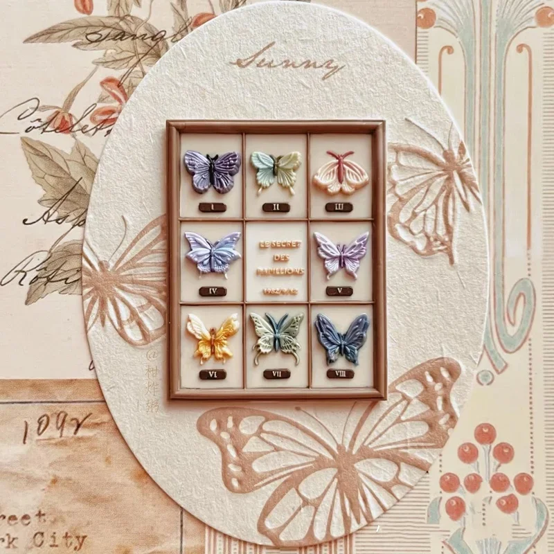 Fire Seal Seal Head Multi-layer 3d Relief Shaped Butterfly Dragon Line Big Yun Fine Carved Copper Head Diy Toys For Children