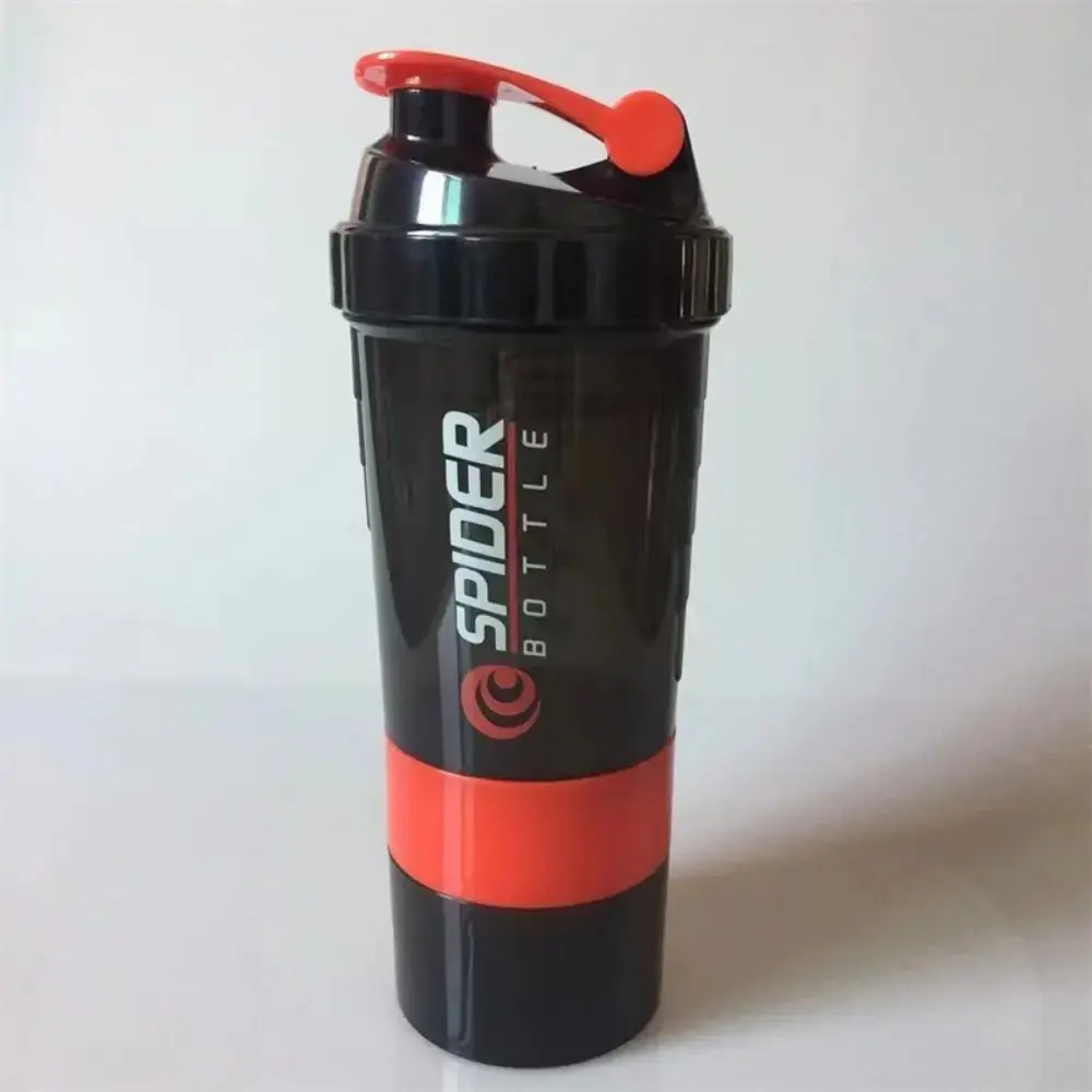 Shaking Cup Shaking Cup Food Grade Powder Box Three-Layer Shaking Cup Protein Powder Fitness Sports Shake Mixing Water Glass